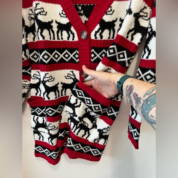🦌 Christmas Cardigan🦌 - Picture 5 of 8